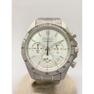 SEIKO mens watches quartz wrist watch analogues stainless Silver 8T63-00D0 Direct from Japan Secondh