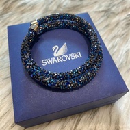【舊愛新歡】SWAROVSKI藍色雙圈水晶手環