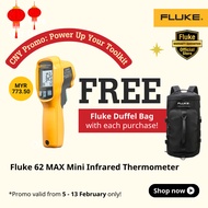 Fluke 62 MAX Mini Infrared Thermometer -30°C to 500°C (-22°F to 932°F), Termometer Inframerah Mini