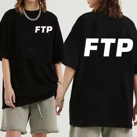 2025 Suicideboy Ftp T-shirt Men's Women's Harajuku Rap Harajuku Music Merch Hip Hop Retro T Shirt Gi