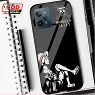 HP (U 022) Realme C31 Glass Softcase - Realme C31 Cellphone Casing - Cool Realme C31 Case - Beautifu