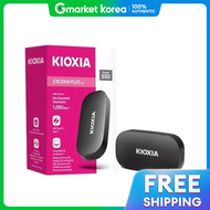 Kioxia EXCERIA PLUS G2 ฮาร์ดดิสก์แบบพกพา SSD 2TB พร้อมกระเป๋าสำหรับเก็บข้อมูลพีซี ฮาร์ดดิสก์ภายนอกแบ