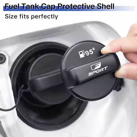 Metal Car Fuel Tank Cap Cover Protective Sticker Accessories For F Sport IS300 IS300c IS350c IS250 I