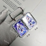YY Genshin Impact Keychain Sigewinne Citlali Chasca Mavuika Cyno Cosplay Pendant Cute Gift