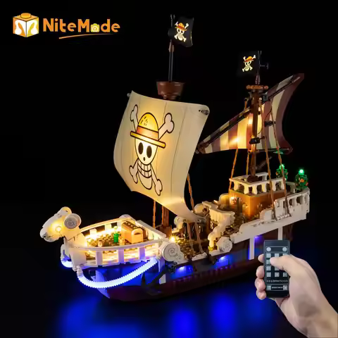 Easylite Led Light Set Suitable for Lego The Going Merry Pirate Ship 75639(No Model)
