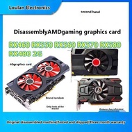 Disassembled RX460 2G 550 RX560 4G 470 570 RX580 8G Computer Gaming Discrete Graphics Card