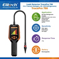 Infrared Leak Detector 3 in 1 TracePro 790 Elitech Halogen CO2 HC