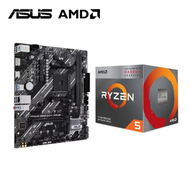 【真香】華碩 PRIME B550M-K ARGB-CSM+AMD【四核】Ryzen5 3400G