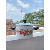 COOKING POT 18/20/22/24cm HIGH ENAMEL POT