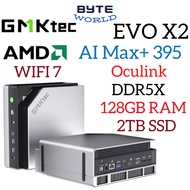GMKtec EVO X2 AMD Ryzen AI Max+ Windows Mini PC 128GB RAM 2TB SSD Gaming PC Gaming Computer Desktop