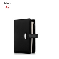 RETRUCT A6/A7 Refillable Mới Lá lỏng lẻo Da thú Ring Binder Tạp chí Sổ tay Thư mục tập tin Công cụ l