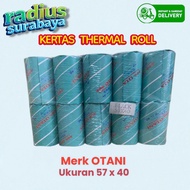 Otani Thermal Paper 57 x 40 mm Roll Cashier Receipt Printer 58mm - Otani.57x40