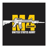 M4 Carbine 2 Cutting Sticker