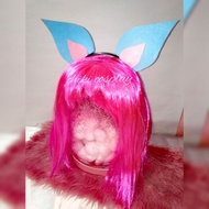 NANA WIND FAIRY PINK WIG MOBILE LEGENDS COSPLAY COSTUMES BABY GIRL KIDS