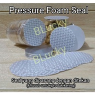 50pcs 87mm Press Seals - Foam Seals - Pressure Foam Seals - Special Dry Products Seals