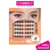 MLEN DIARY - Glueless Falsies เอ็มเลน ไดอารี่ ขนตาปลอมกาวในตัว