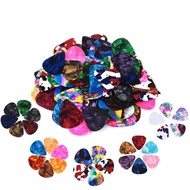 60 Pack Abstract Art Colorful Guitar Picks, Unique Guitar Gift For Bass, Electric &amp; Acoustic Guitars Includes 0.46mm, 0.71mm, 0.96mm