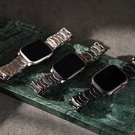 Apple watch - 輕量V型鈦金屬 蘋果專用錶帶