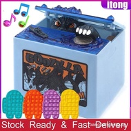 Godzilla toys coin bank saving box Musical Electronic kids Coin Money Saving Piggy Bank Box