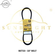 **BET33 - 33" BELT**