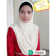 Tudung Syria Kedut Bahu - Diamond