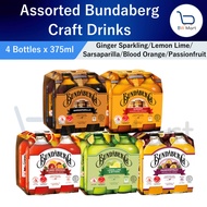 Assorted Bundaberg Craft Drinks (4 Bottle Pack)