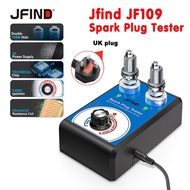【UK plug】Jfind JF109 13mm Double hole Car Motorcycle For Honda For Yamaha Spark Plug Tester 110V 220