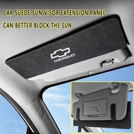 Chevrolet Car Suede Sun Visor Extension Paneln Board To Block The Sun Interior Accessories Suitable 