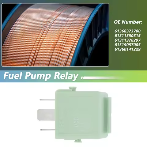 UXCELL 5 Pin Automotive Fuel Pump Relay for BMW 1 Series E81 E87 F20 F21 E88 E82 E30 E36 E46 E38 E39