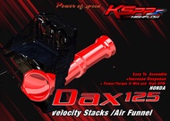 ท่อกรอง Dax125  / Velocity stack -ปากแตรDax125 -Intake air pipe Dax125 -Velocity stack Dax125 - AirF