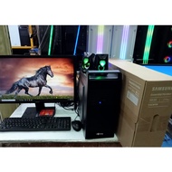 NEW SAMSUNG 1 SET INTEL CORE I5 24 INCH MONITOR COMPUTER PACKAGE