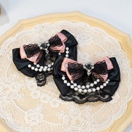 地雷系髮飾 華麗公主之心 鴨嘴髮夾 一對