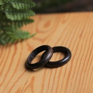 壹染指原創 | 檀木 對戒 指環 | 紫光檀 綠檀 小葉紫檀 可刻字