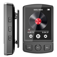 Clip‑on Bluetooth MP3 MP4 Player, Large Screen Sports Portable Music Player with Recording Function