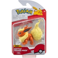 Pokemon Pokémon Pocket Must Be Expensive-8cm Pyroli Figurine Fire Eevee, Collection Doll Toy