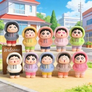 Flocked Versatile Little New Series Velvet Hoodie Cartoon Shin-chan Ornaments Figure OraSeries
