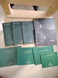 全新rolex tudor 書仔，seiko 盒，breitling 盒，cartier 錶袋