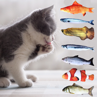 Cat Teething Toys Simulation Fish Cat Toys S elf-Hi Cat Supplies Cat Toys Kitten Toys Fish Cat Toys
