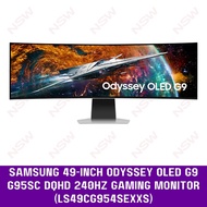 Samsung 49-inch Odyssey OLED G9 240Hz Curved Smart Gaming Monitor (LS49CG954SEXXS)