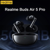 Realme buds Air หูฟังบลูทูธ5.3 5 Pro, หูฟัง True Wireless ตัดเสียงรบกวนใช้งานได้แบตเตอรี่40ชั่วโมง Air5หูฟังแบบมืออาชีพ