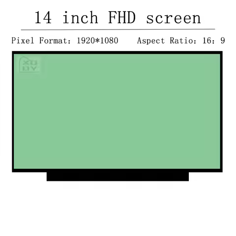 14" Slim LED matrix For dell vostro 14-5481 5490 3401 3405 3400 laptop lcd screen panel 1920*1080 30
