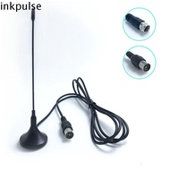 INKPULSE​ Digital Tv Antenna, Free Channel 5dBi TV Antenna Freeview, Radio TV Aerial Black DVB-T/TV 