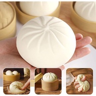 Squishy Bun Siopao Toy Simulation Buns Toys Squeeze Ball Fidget Toys for Kids Stress Reliever Toys