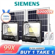 Solar light outdoor lighting 50000W Solar Spotlight lampu solar IP68 Waterproof solar Street