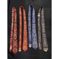 Sarawak Traditional hand make Pua Kumbu & bead Manik Necktie Iban Dayak