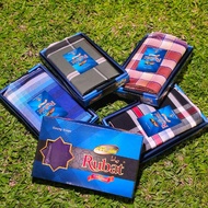 PELIKAT ATLAS RUBAT ORIGINAL CORAK PETAK Kain