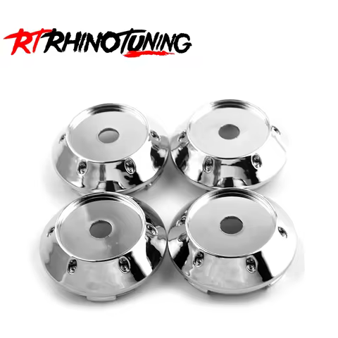 RhinoTuning 1/4PCS OD 68mm/2.68" ID 62mm/2.44" Wheel Center Hubcap For Motegi MR4 (RT5 MR7 MR12) Whe