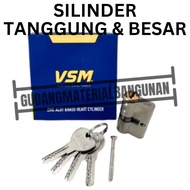 Cylinder cylinder lock slot door handle small medium large ERDOS VSM