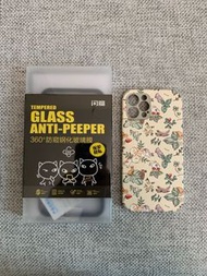 Iphone 12/12pro 玻璃Mon貼 保護貼 送殼