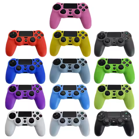 2026 New Hot Sale For PS4, Controller Silicone Protective Case Cover Skin